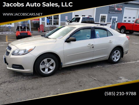 2013 Chevrolet Malibu for sale at Jacobs Auto Sales, LLC in Spencerport NY