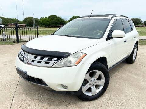 2005 Nissan Murano for sale at Texas Luxury Auto in Cedar Hill TX