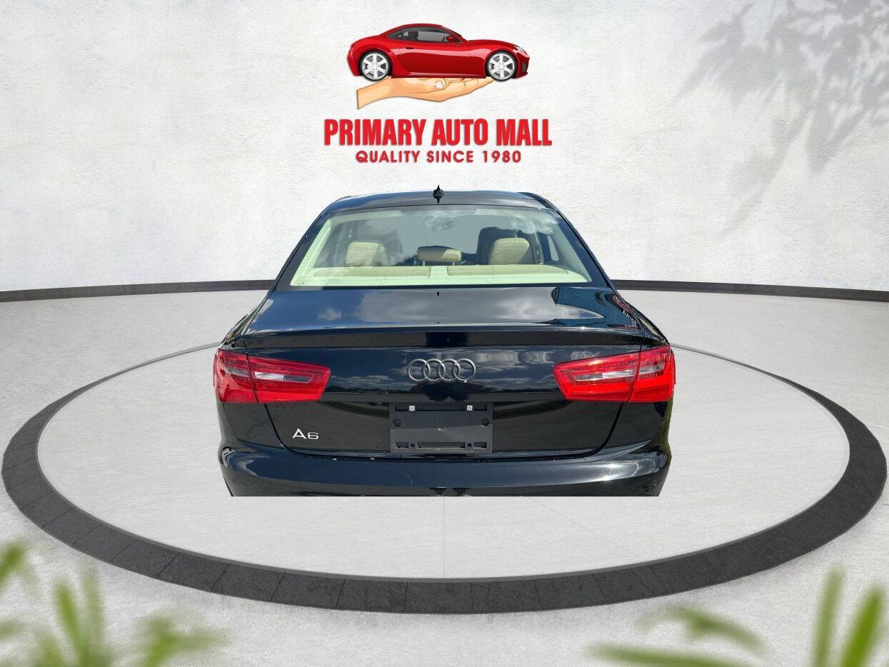 2014 Audi A6 for sale at Primary Auto Mall in Fort Myers, FL