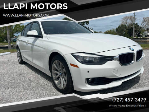 2013 BMW 3 Series for sale at LLAPI MOTORS in Hudson FL