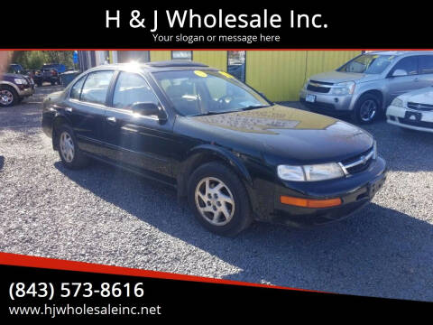 1998 Nissan Maxima for sale at H & J Wholesale Inc. in Charleston SC