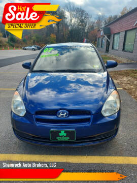 2007 Hyundai Accent for sale at Shamrock Auto Brokers, LLC in Belmont NH