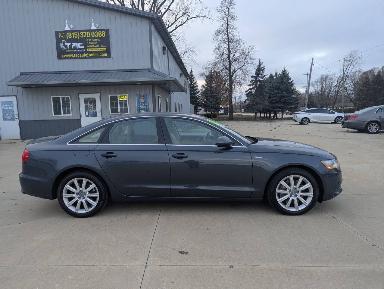 2014 Audi A6 for sale at TAC Auto Sales in Kankakee, IL