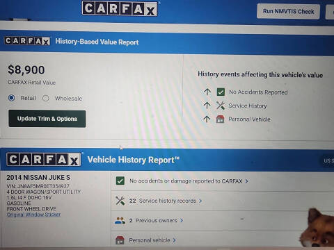2014 Nissan JUKE S