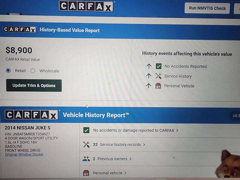 2014 Nissan JUKE S