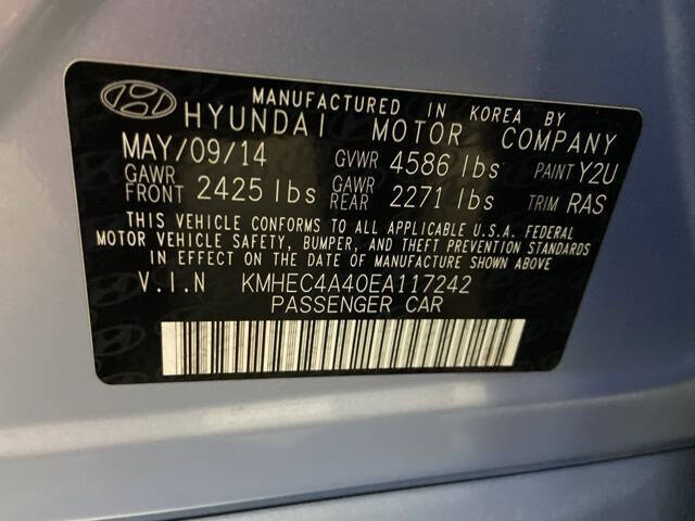 2014 Hyundai Sonata Hybrid