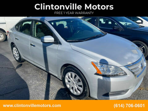 2015 Nissan Sentra for sale at Clintonville Motors in Columbus OH