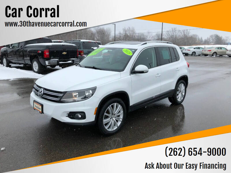 2015 Volkswagen Tiguan for sale at Car Corral in Kenosha WI