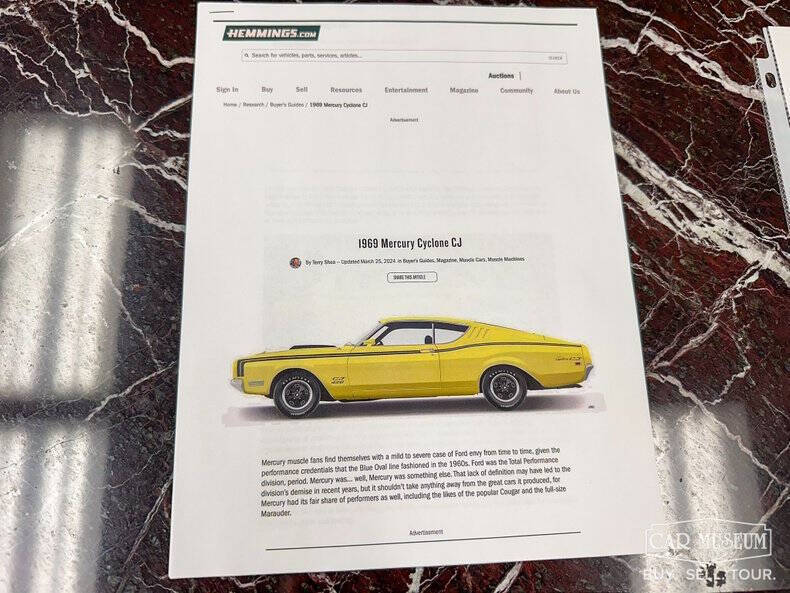 1969 Mercury Cyclone