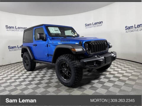 2025 Jeep Wrangler for sale at Sam Leman CDJRF Morton in Morton IL