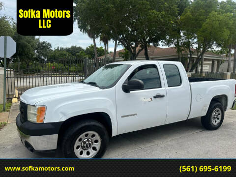 2013 GMC Sierra 1500 for sale at Sofka Motors LLC in Pompano Beach FL