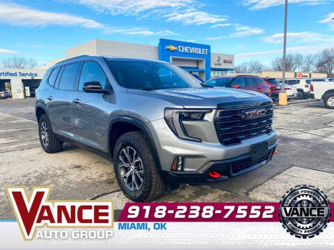 2025 GMC Acadia for sale at Vance Fleet Services in Guthrie OK