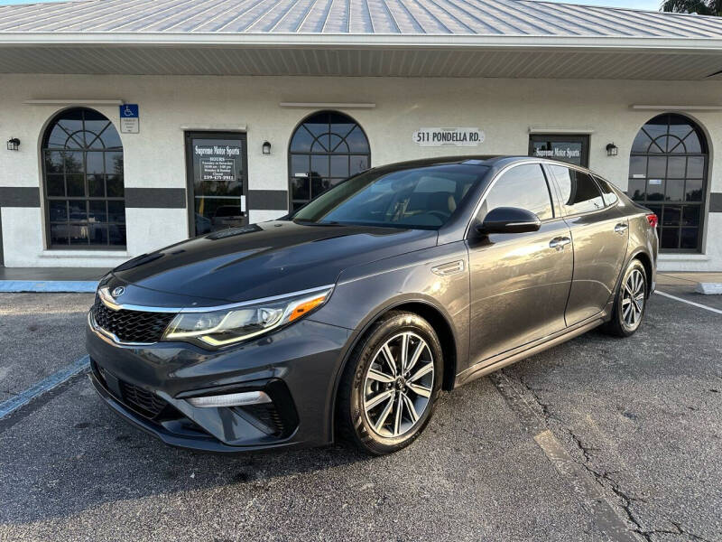 2019 Kia Optima for sale at Supreme Motor Sports in North Fort Myers FL