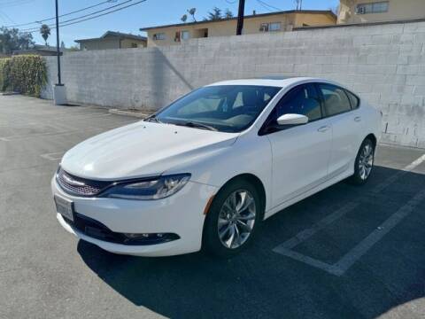 2015 Chrysler 200 for sale at Brown Auto Sales Inc in Upland CA