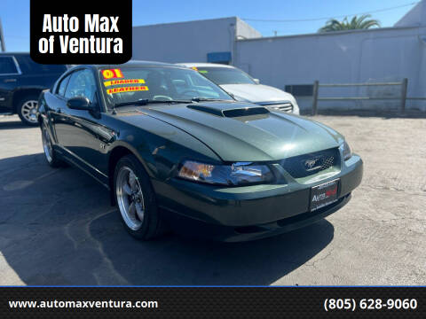 2001 Ford Mustang for sale at Auto Max of Ventura - Automax 3 in Ventura CA