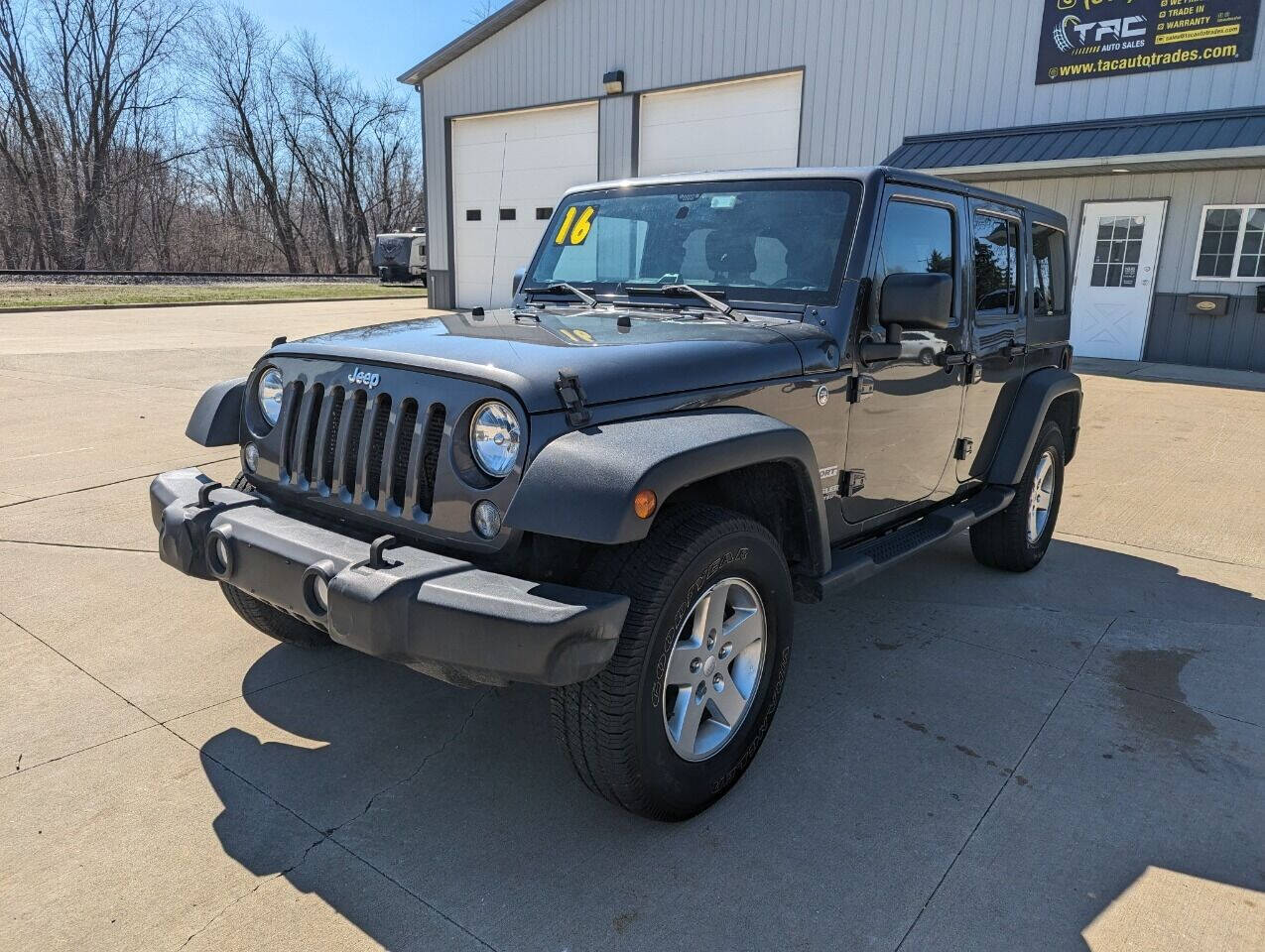 2016 Jeep Wrangler Unlimited for sale at TAC Auto Sales in Kankakee, IL