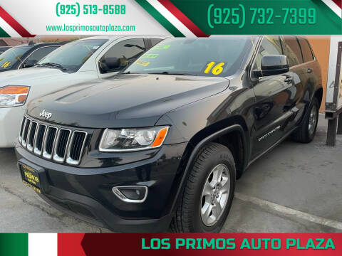 2016 Jeep Grand Cherokee for sale at Los Primos Auto Plaza in Brentwood CA