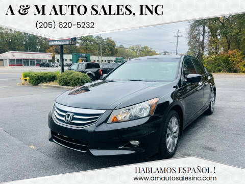 2012 Honda Accord for sale at A & M Auto Sales, Inc in Alabaster AL