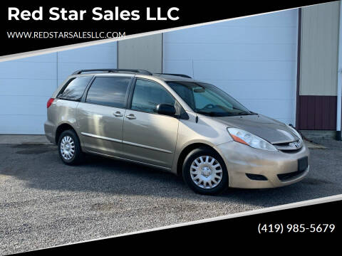 2007 Toyota Sienna for sale at Red Star Sales LLC in Bucyrus OH