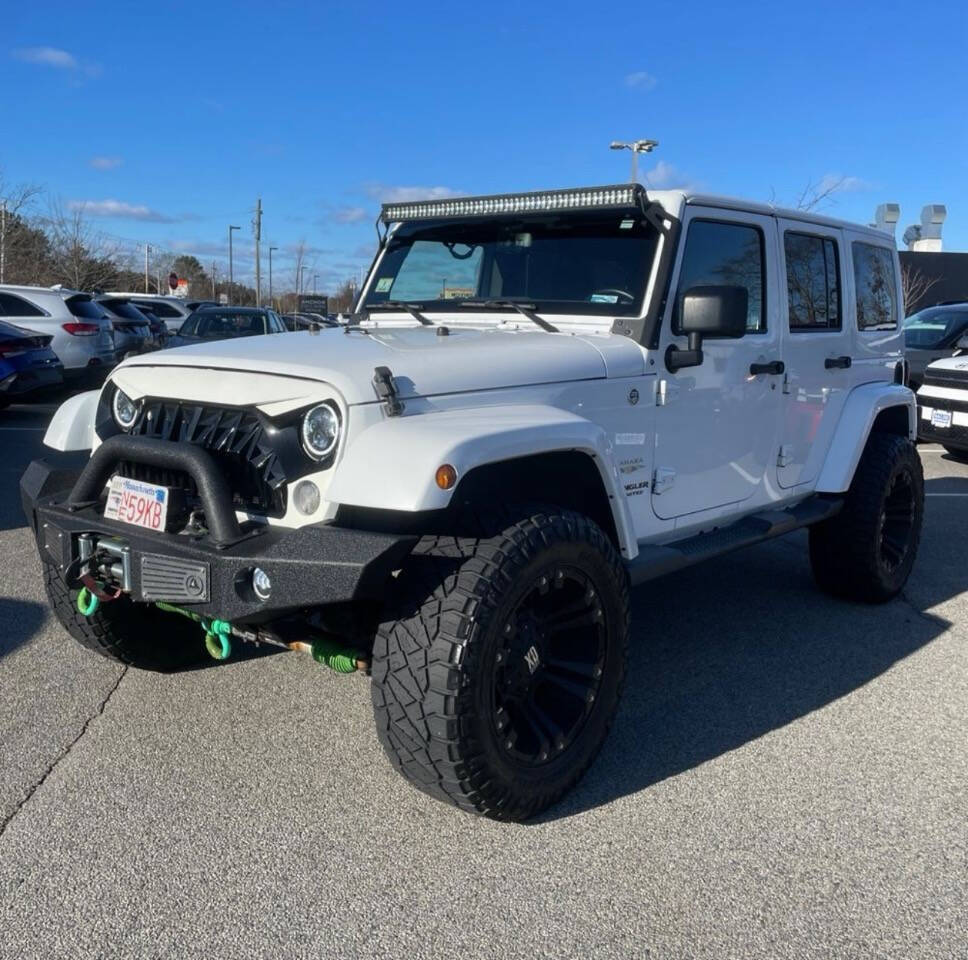 2015 Jeep Wrangler Unlimited for sale at JM4 Auto in Webster, NY