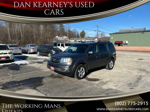 2012 Honda Pilot for sale at DAN KEARNEY'S USED CARS in Center Rutland VT