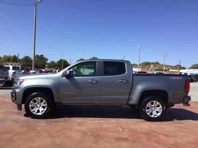 Used 2022 Chevrolet Colorado LT with VIN 1GCGTCEN0N1177077 for sale in Vinita, OK