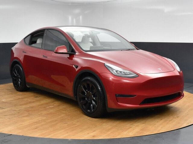 Used 2023 Tesla Model Y Long Range with VIN 7SAYGDEE8PA144465 for sale in Conshohocken, PA