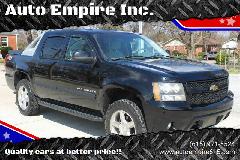 2007 Chevrolet Avalanche for sale at Auto Empire Inc. in Murfreesboro TN