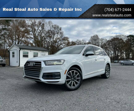 2017 Audi Q7 for sale at Real Steal Auto Sales & Repair Inc in Gastonia NC