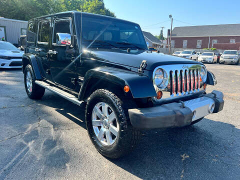 2012 Jeep Wrangler Unlimited for sale at Allen's Auto Sales LLC in Greenville SC