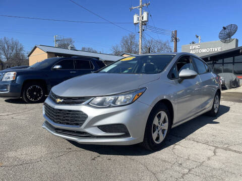 2018 Chevrolet Cruze for sale at Epic Automotive in Louisville KY