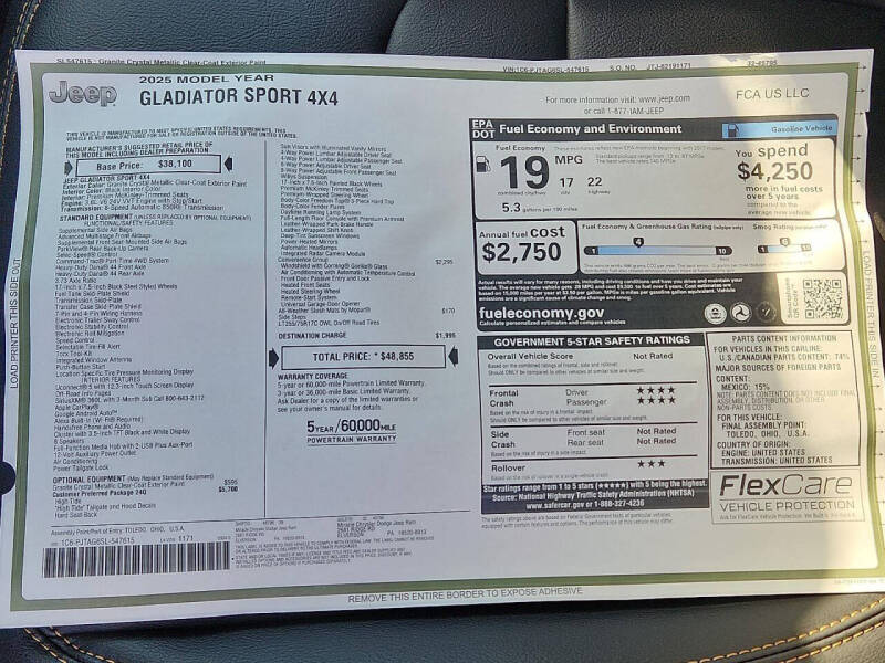 2025 Jeep Gladiator High Tide