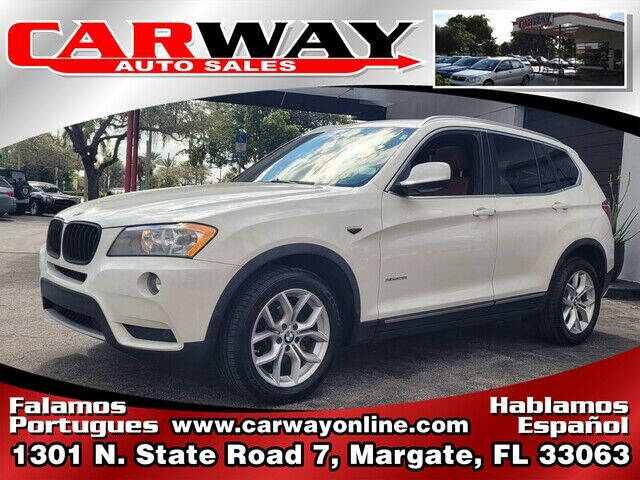 2013 BMW X3 for sale at CARWAY Auto Sales - Oakland Park in Oakland Park FL