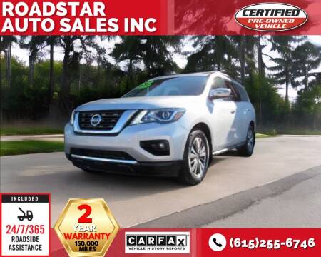 2020 Nissan Pathfinder for sale at Roadstar Auto Sales Inc - Roadstar Auto Sales II Inc in Nashville TN