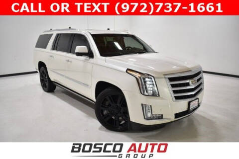 2015 Cadillac Escalade ESV for sale at Bosco Auto Group in Flower Mound TX