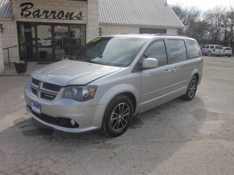 2017 Dodge Grand Caravan for sale at Barron's Auto Hillsboro in Hillsboro TX