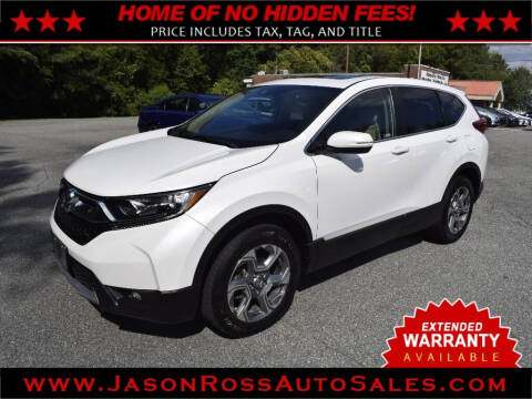 2019 Honda CR-V for sale at Jason Ross Auto Sales in Burlington NC