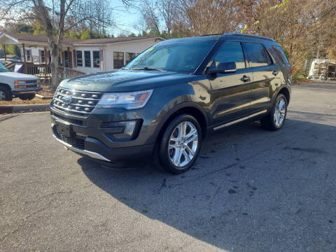 2016 Ford Explorer for sale at TR MOTORS in Gastonia NC