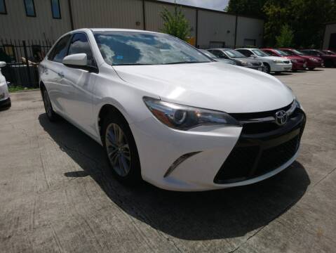 2016 Toyota Camry for sale at TEXAS MOTOR CARS in Houston TX
