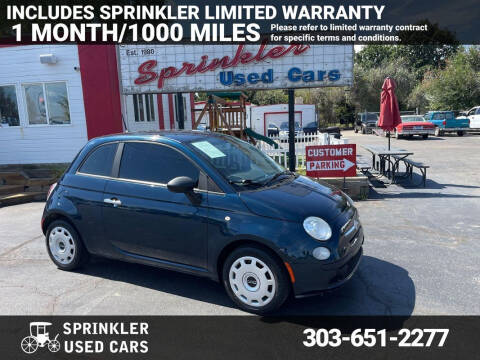 2013 FIAT 500 for sale at Sprinkler Used Cars in Longmont CO