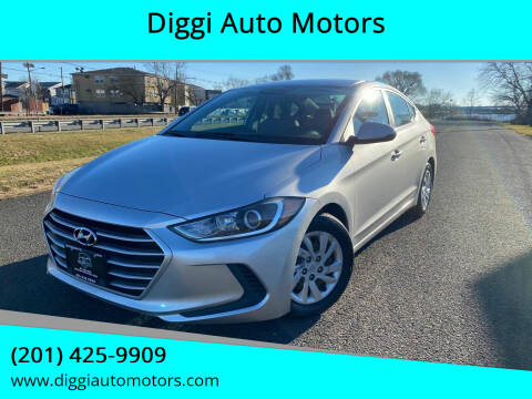 2017 Hyundai Elantra for sale at Diggi Auto Motors in Jersey City NJ