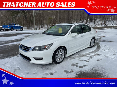 2014 Honda Accord for sale at THATCHER AUTO SALES in Export PA