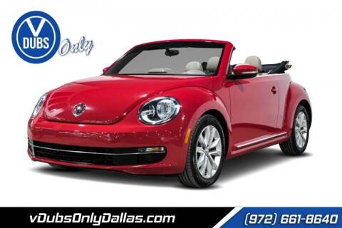 2014 Volkswagen Beetle Convertible for sale at VDUBS ONLY in Plano TX