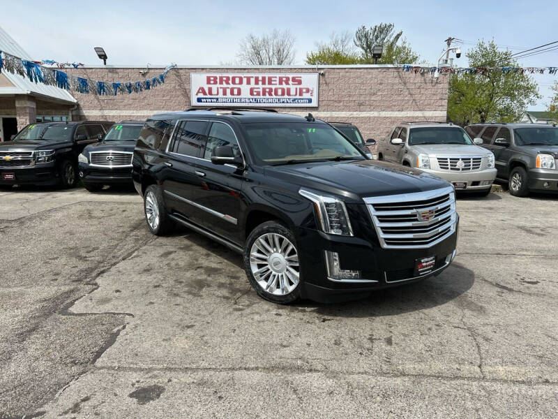 2015 Cadillac Escalade ESV for sale at Brothers Auto Group in Youngstown OH