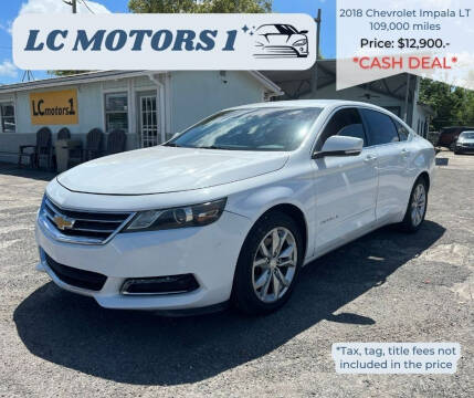 2018 Chevrolet Impala for sale at LC Motors 1 Inc. in Orlando FL