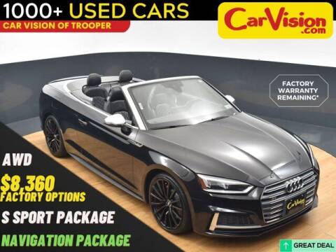 2018 Audi S5 for sale at Car Vision of Trooper in Norristown PA
