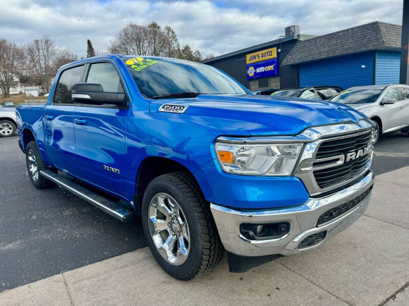2021 RAM 1500 for sale at Jon's Auto in Marquette MI