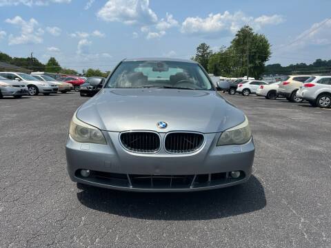 2005 BMW 5 Series for sale at Hillside Motors Inc. in Hickory NC