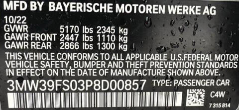 2023 BMW 3 Series 330e xDrive