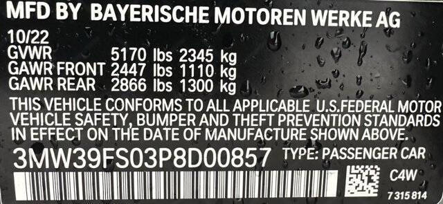 2023 BMW 3 Series 330e xDrive